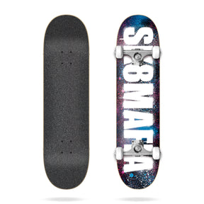 Sk8Mafia Og Logo Stencil Pink & Blue 8.0 Skateboard Complete