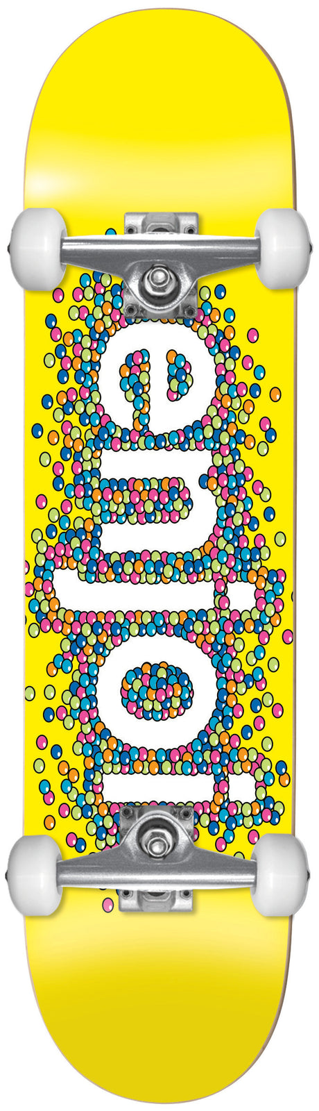 Enjoi Candy Coated First Push Yellow 8.25" Skateboard Complete