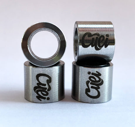 Cuei Stainless Steel Precision Spacers 10Mm (For 8Mm Axles)