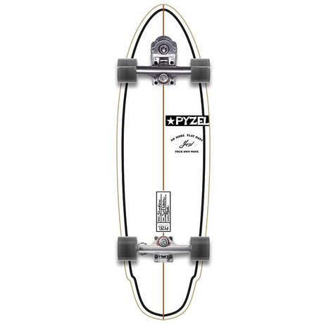 Yow X Pyzel Shadow 33.5" Surfskate Complete