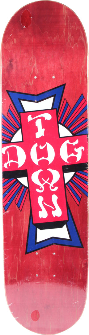 Dogtown Street Cross Red Cross 8.0" Skateboard Deck 2