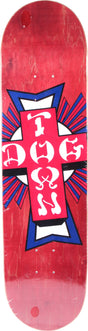 Dogtown Street Cross Red Cross 8.0" Skateboard Deck 2