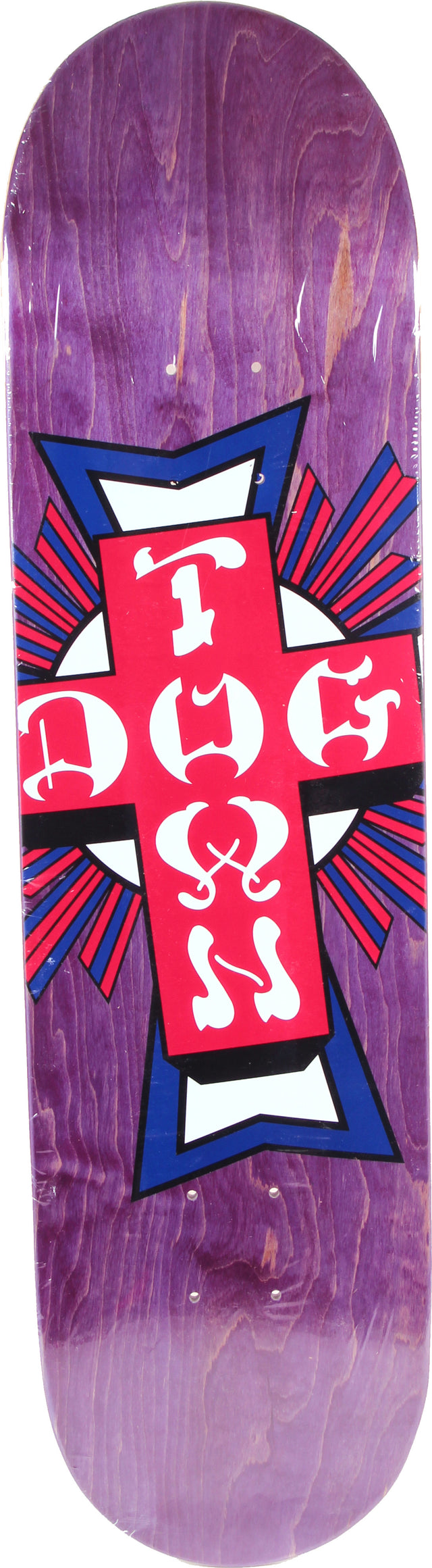Dogtown Street Cross Red Cross 8.0" Skateboard Deck 3