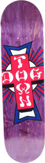 Dogtown Street Cross Red Cross 8.0" Skateboard Deck 3