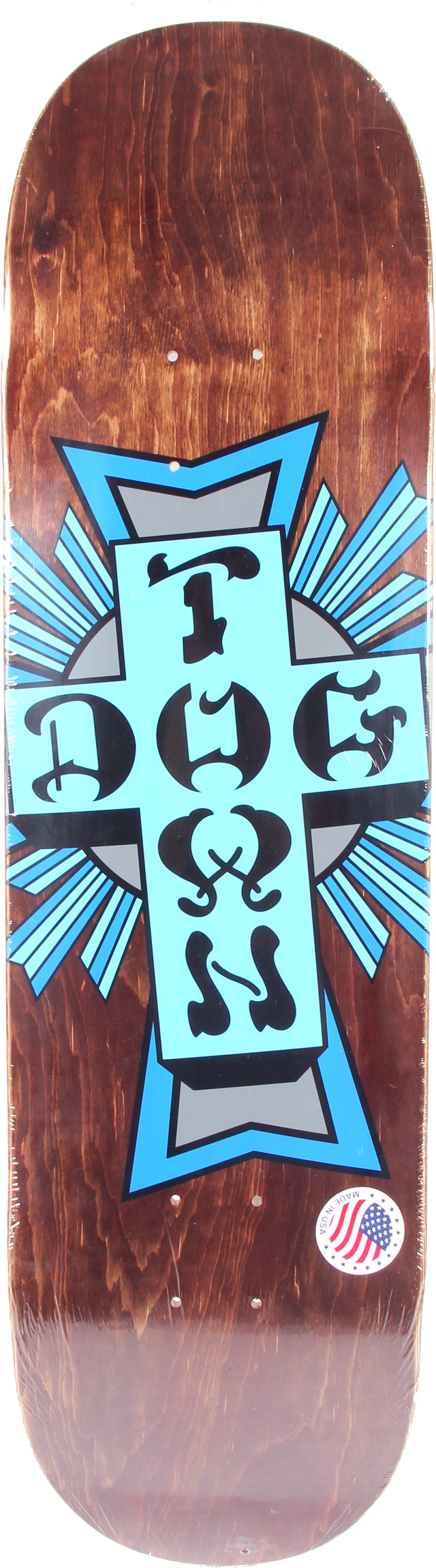 Dogtown Street Cross Blue Cross 8.5" Skateboard Deck 4
