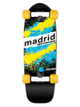 Madrid Marty Explosion Black 29” - Old School Skateboard Complete - Fly Wheels