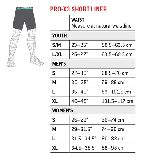 G-Form Youth Pro-X3 Bike Liner Short