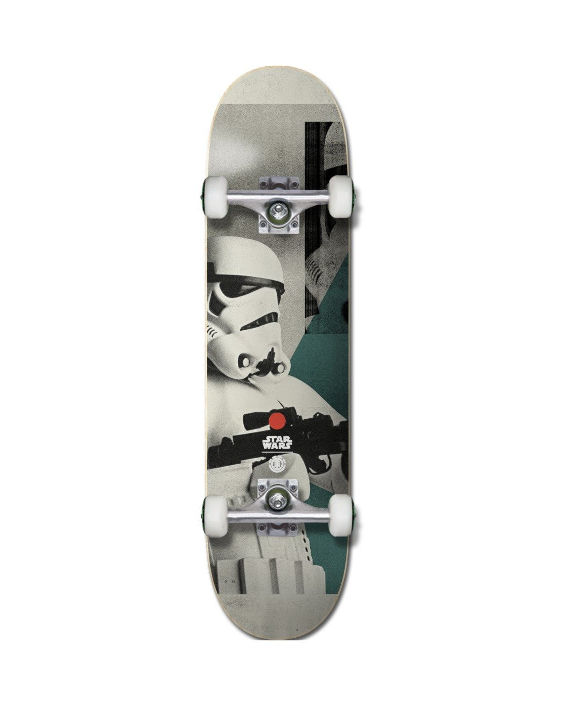 Element Star Wars Storm Trooper 8.0" Skateboard Complete