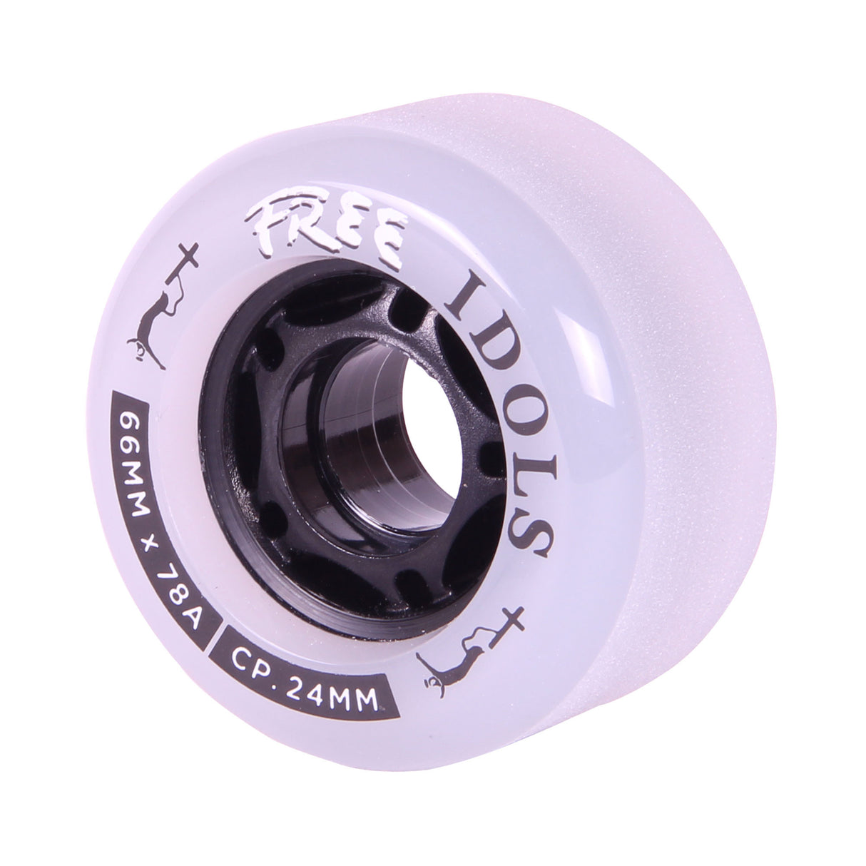 Free Wheels Smoke Idols 66Mm 78A Longboard Roues