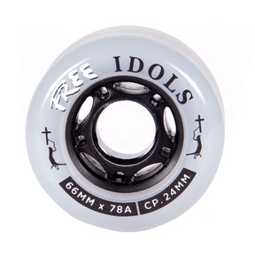 Free Wheels Smoke Idols 66Mm 78A Longboard Roues