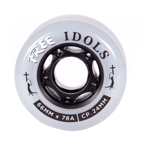 Free Wheels Smoke Idols 66Mm 78A Longboard Roues