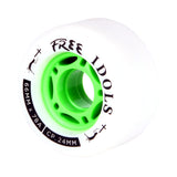 Free Wheels Platinum Idols 66Mm 78A Longboard Roues