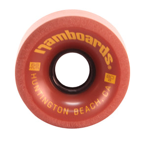 Hamboards Pu 66Mm 80A Longboard Roues