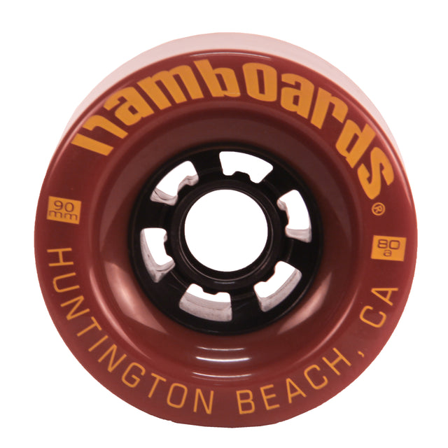 Hamboards Pu 90Mm 80A Longboard Roues