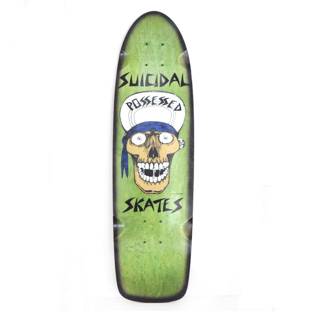 Dogtown Suicidal Skates Punk Skull 70'S Classic 8.375" Old School Skateboard Deck 2