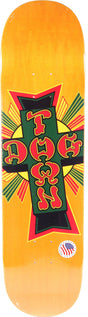 Dogtown Street Cross Rasta Cross 8.5" Skateboard Deck