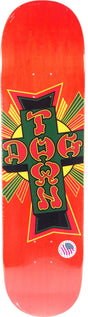 Dogtown Street Cross Rasta Cross 8.5" Skateboard Deck 3