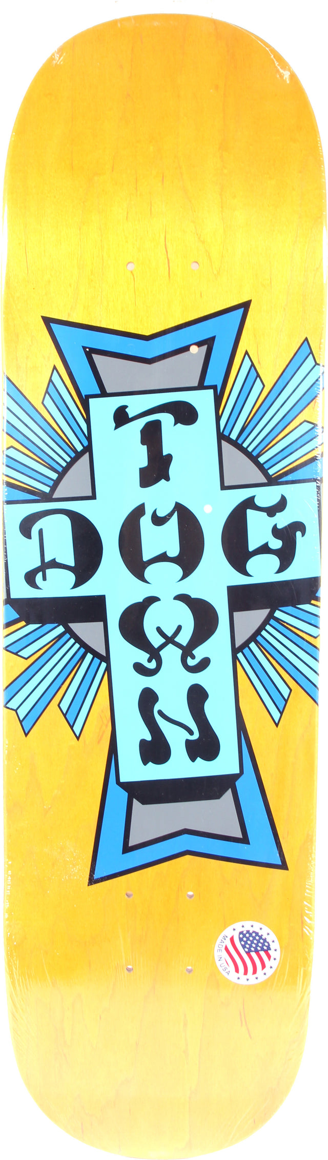 Dogtown Street Cross Blue Cross 8.5" Skateboard Deck