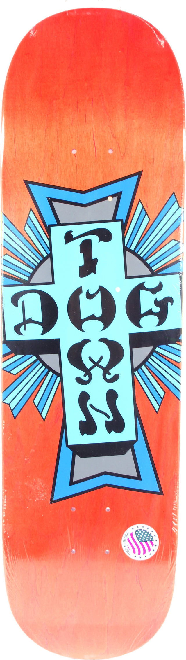 Dogtown Street Cross Blue Cross 8.5" Skateboard Deck 2