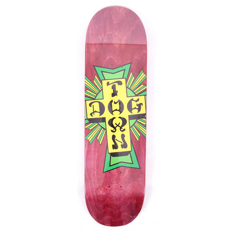 Dogtown Street Cross Green Cross 8.75" Skateboard Deck 2