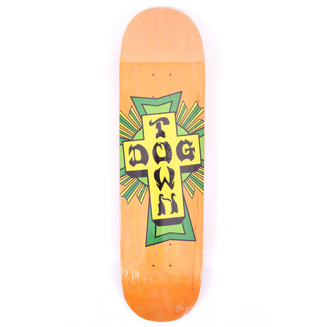 Dogtown Street Cross Green Cross 8.25" Skateboard Deck