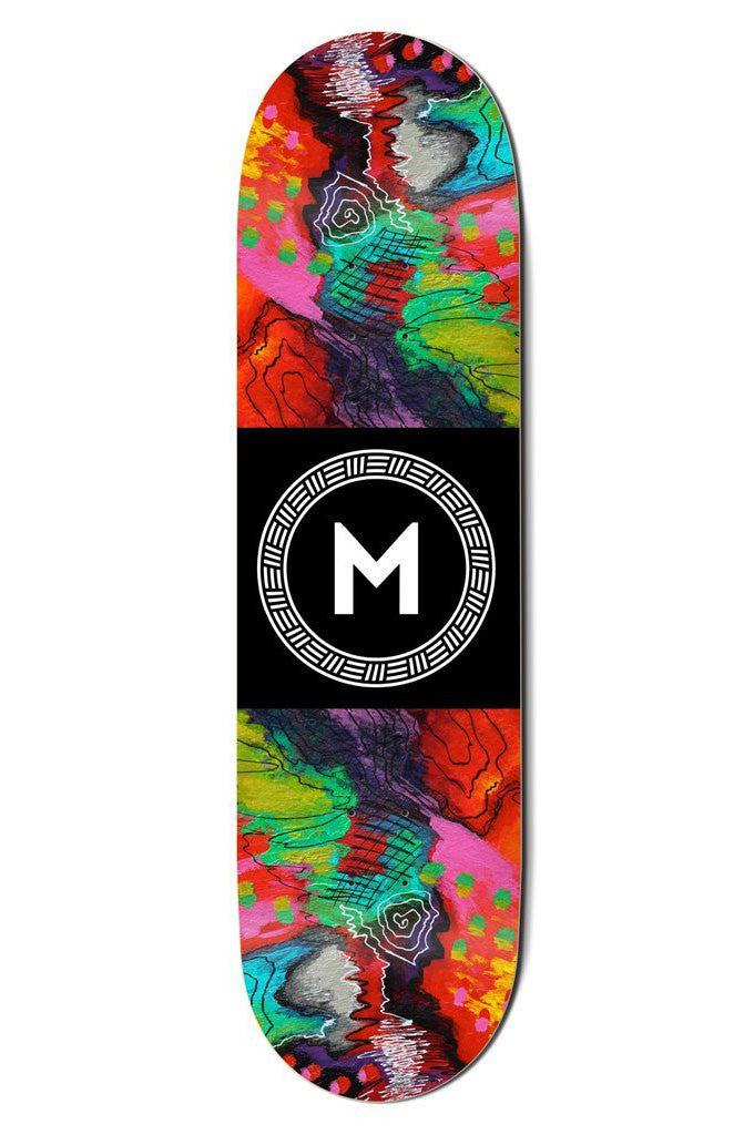 Madrid Abstract 8.25" Skateboard Deck