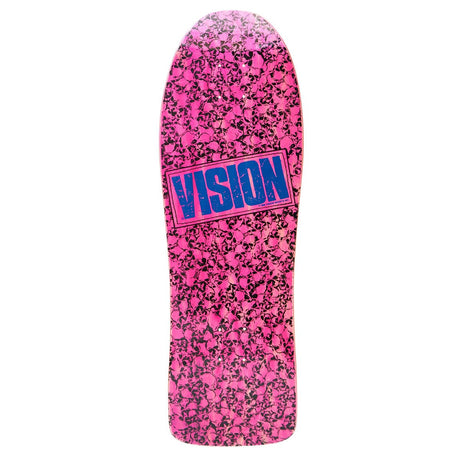 Vision Punk Skull Modern Concave 10" Old School Skateboard Deck 2