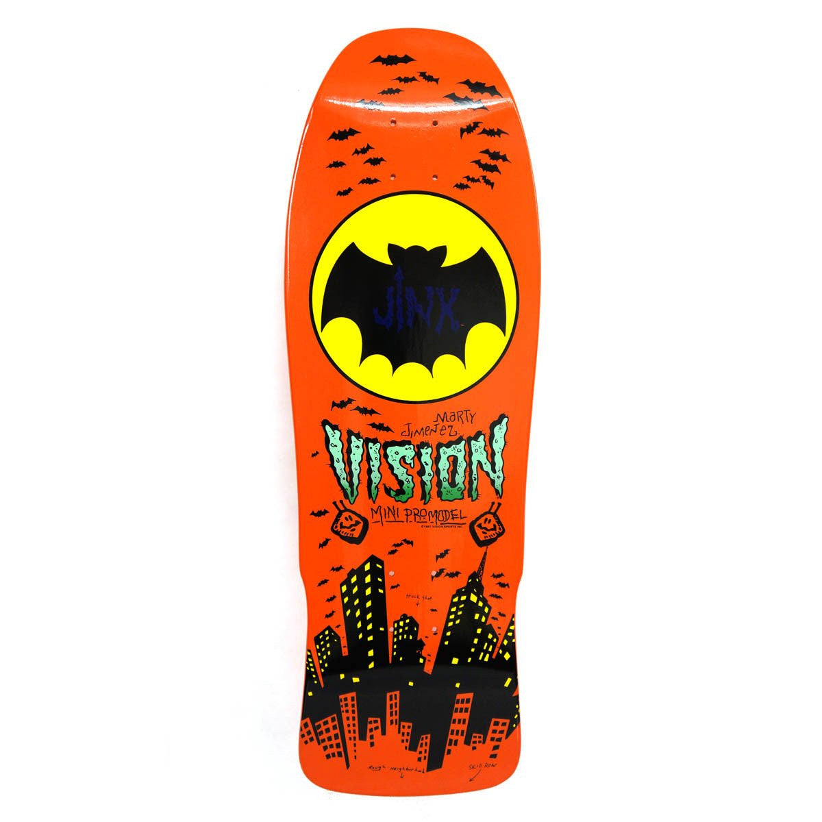 Vision Jinx Mini Modern Concave 10" Old School Skateboard Deck 1