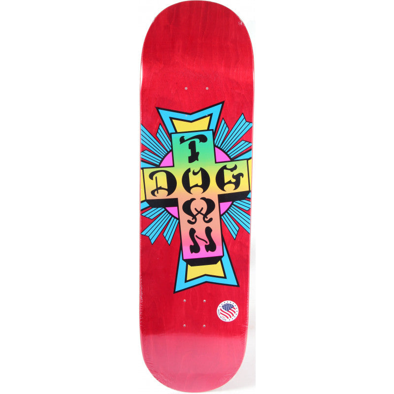 Dogtown Street Cross Neon Cross 8.125" Skateboard Deck 2