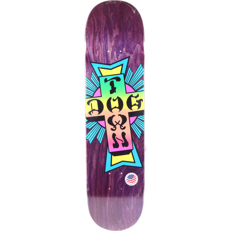 Dogtown Street Cross Neon Cross 8.125" Skateboard Deck
