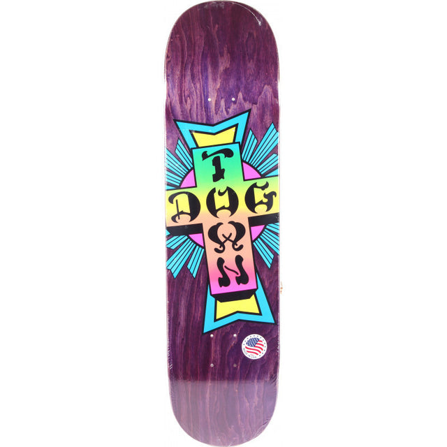 Dogtown Street Cross Neon Cross 8.125" Skateboard Deck