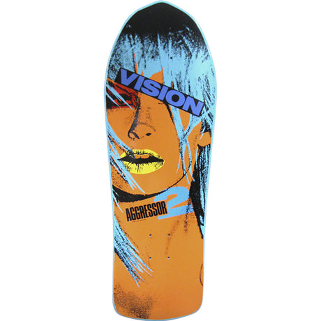 Vision Aggressor 2 Modern Concave 10" Old School Skateboard Deck 4