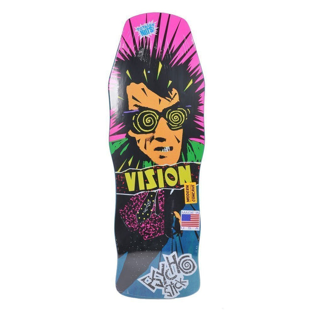 Vision Psycho Stick Modern Concave 10" Old School Skateboard Deck 3