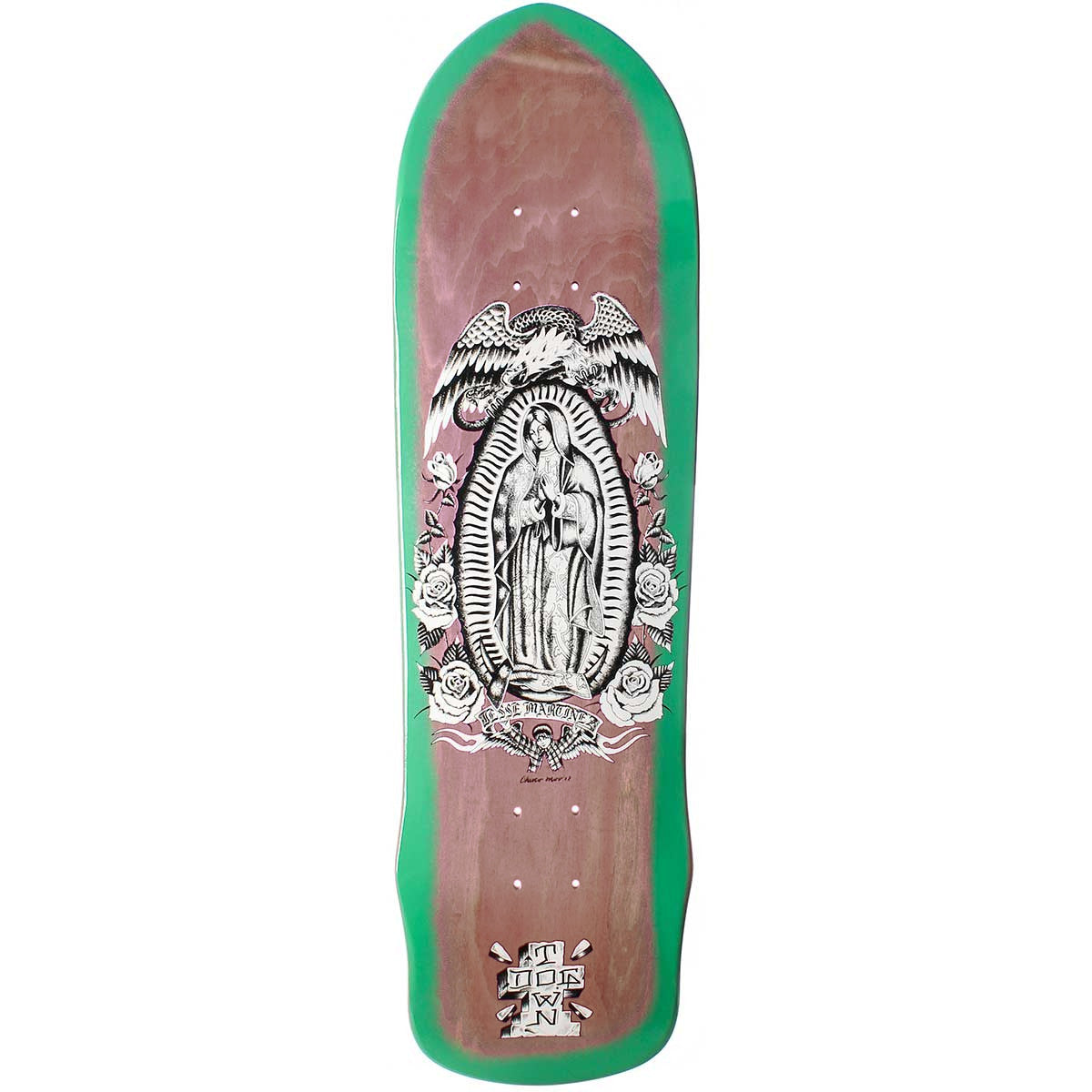 Dogtown Jesse Martinez Guadalupe M80 8.625" Old School Skateboard Deck 2
