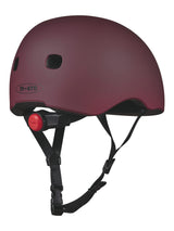Casque Rouge Automne - Lumière Led Intégrée