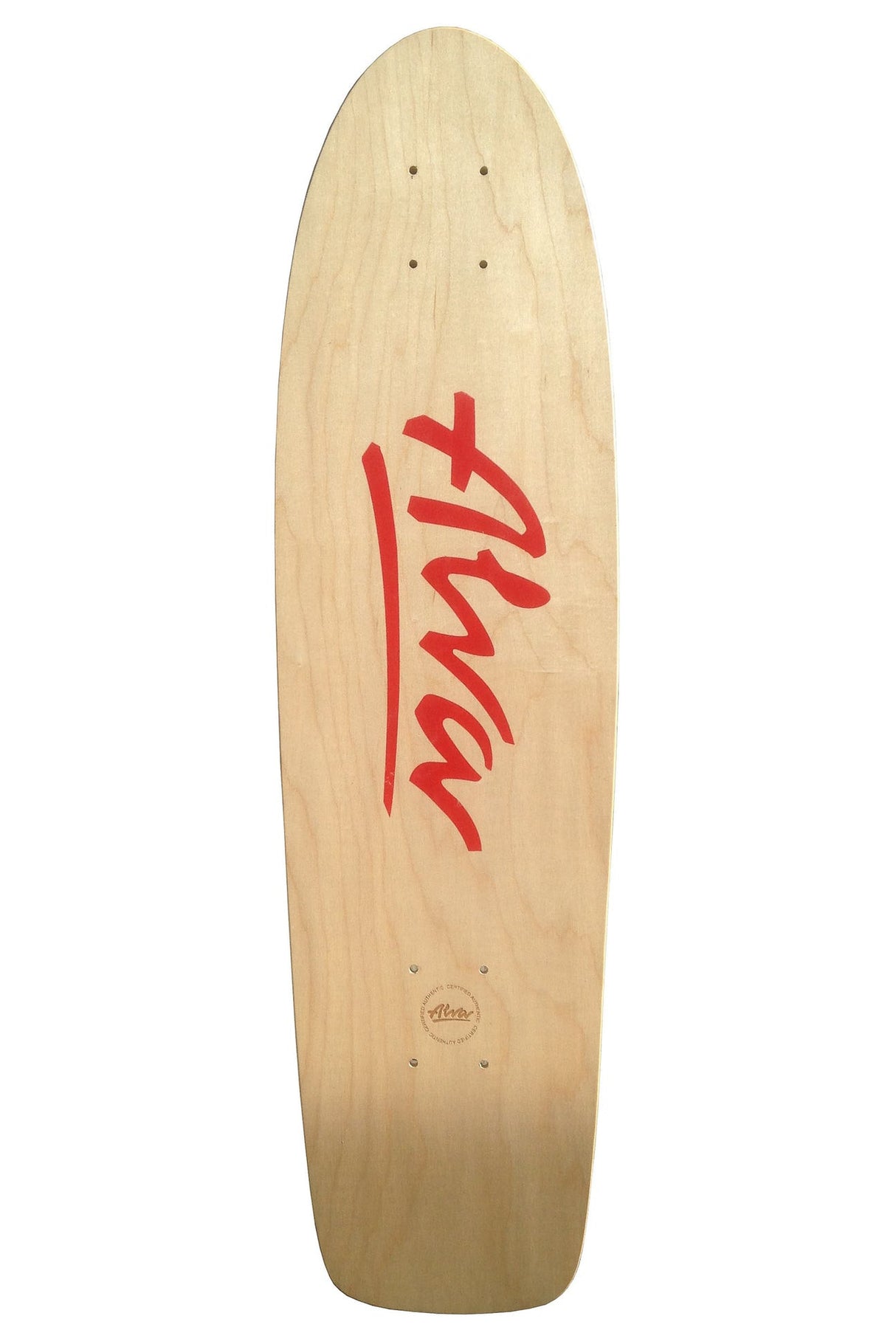 Alva 1977 Re-Issue Red - Old School Skateboard Deck