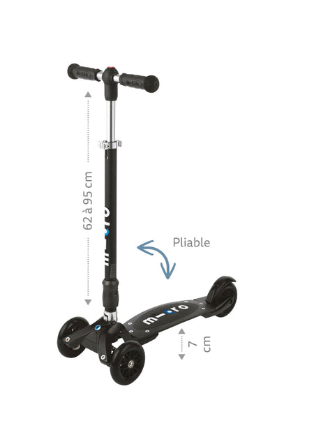 Kickboard Compact T-Bar & Joystick (Interchangeable) - Noir