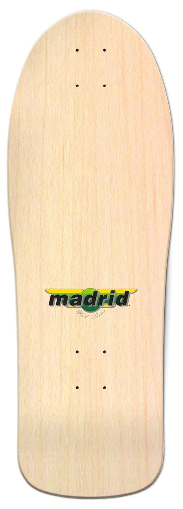 Madrid Beau Brown 10" Old School Skateboard Deck 1