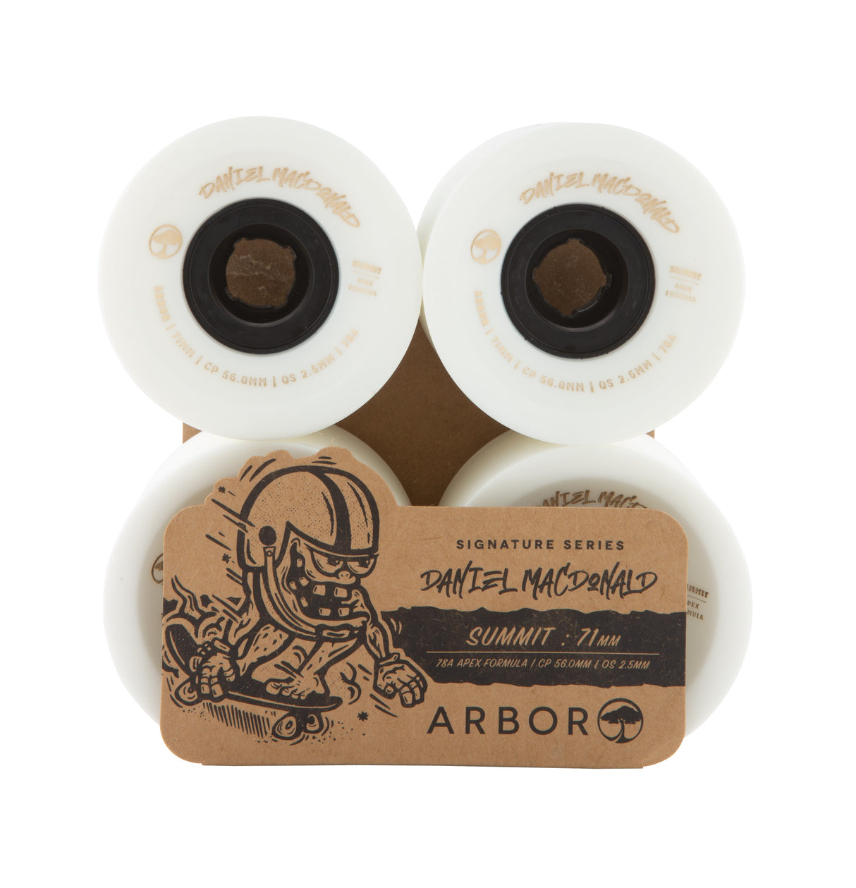 Arbor Summit Daniel Macdonald 71Mm Longboard Roues