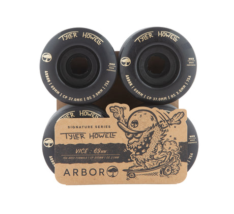 Arbor Vice Tyler Howell 69Mm Longboard Roues