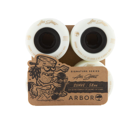 Arbor Suave Axel Serrat 58Mm Longboard Roues 3
