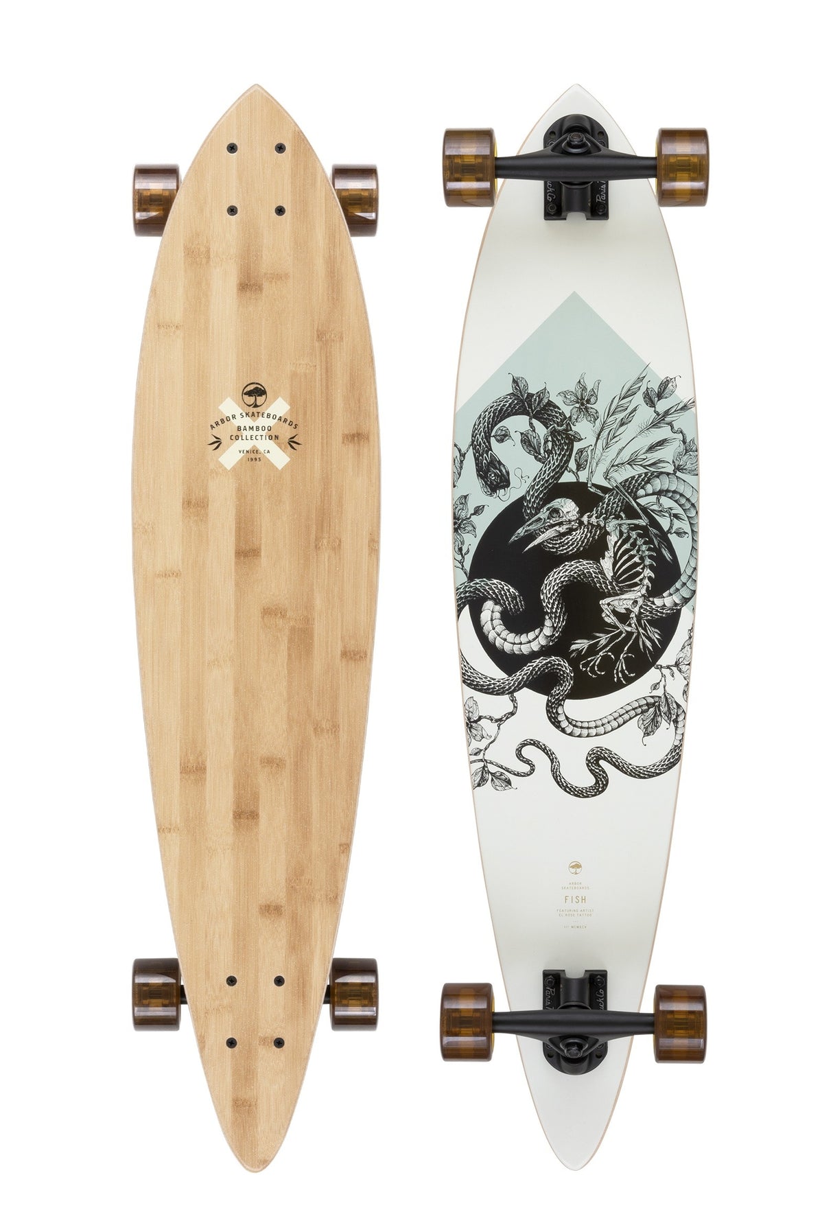 Arbor Fish 37" Longboard Complete 4