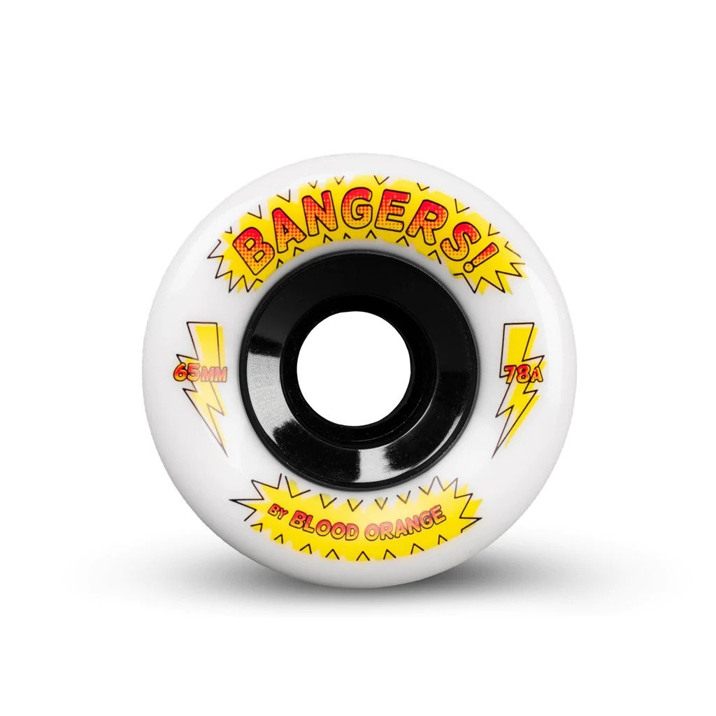 Blood Orange Bangers 65Mm Longboard Roues