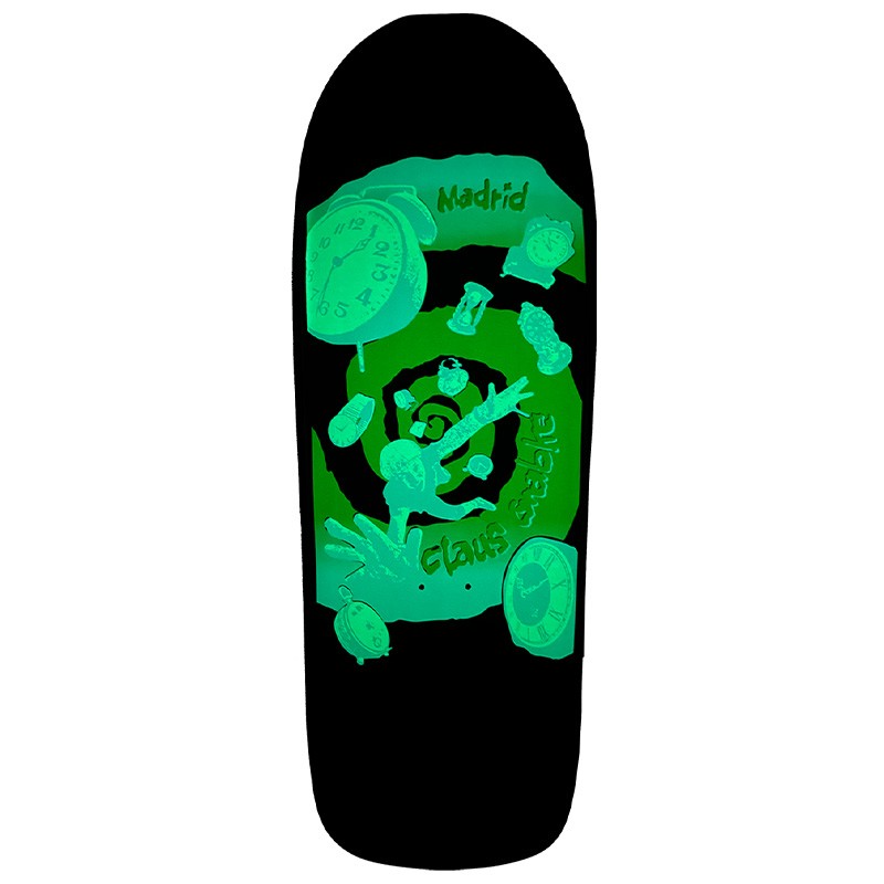 Madrid Glow In The Dark Series Old School Skateboard Deck 2