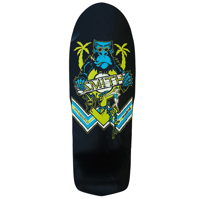 Madrid Glow In The Dark Series Old School Skateboard Deck 4