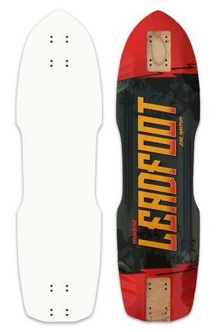 Madrid Leadfoot Pro Model 32" Longboard Deck