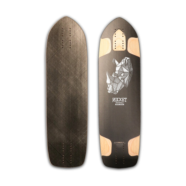 Rocket Rhino 32" Longboard Deck