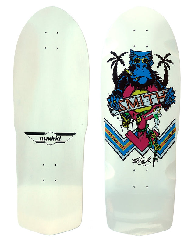 Madrid Mike Smith Ape 10.0" Old School Skateboard Deck