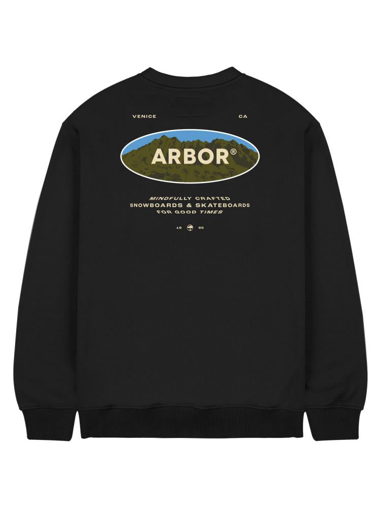 Sweat col rond Arbor Mountain Craft Black