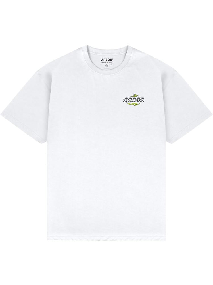 Tee-shirt Arbor Throwing Bones White